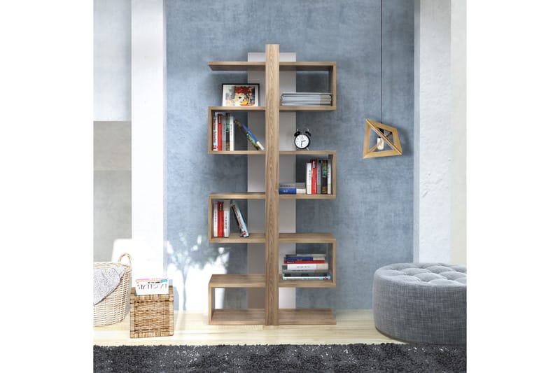 Hejde Bokhylla 78 cm - Brun - Förvaring - Hyllor - Bokhylla