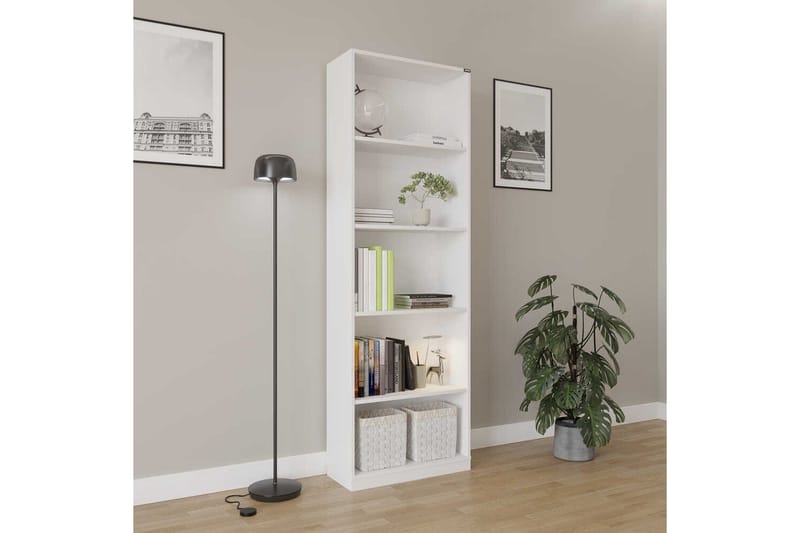 Bokhylla Hemani Vit - Vit - Förvaring - Hyllor - Bokhylla