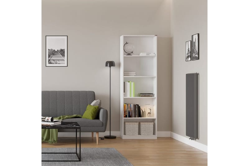 Bokhylla Hemani Vit - Vit - Förvaring - Hyllor - Bokhylla