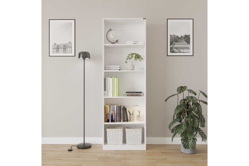 Bokhylla Hemani Vit - Vit - Förvaring - Hyllor - Bokhylla