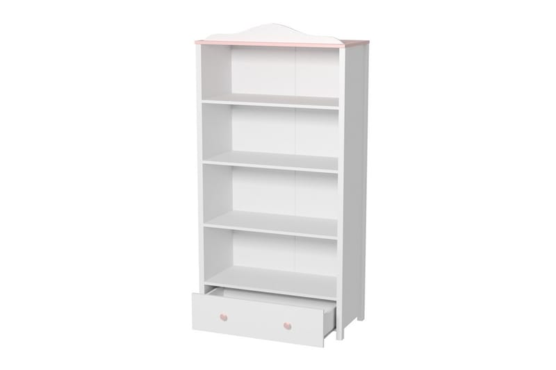 Hilts Bokhylla 42 cm i Målat Trä - Vit - Förvaring - Hyllor - Bokhylla