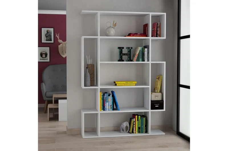 Homitis Bokhylla - Vit - Förvaring - Hyllor - Bokhylla