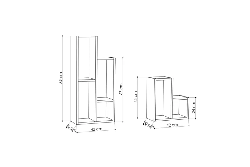 Homitis Hyllor - Ek - Förvaring - Hyllor - Bokhylla