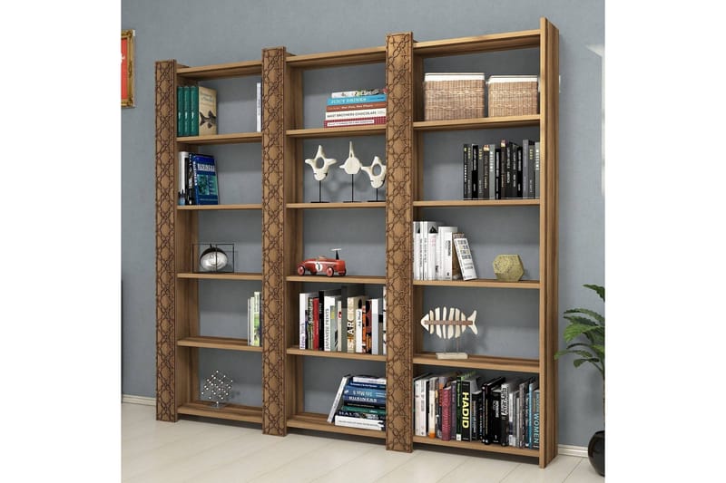 Hovdane Bokhylla 184 cm - Brun - Förvaring - Hyllor - Bokhylla