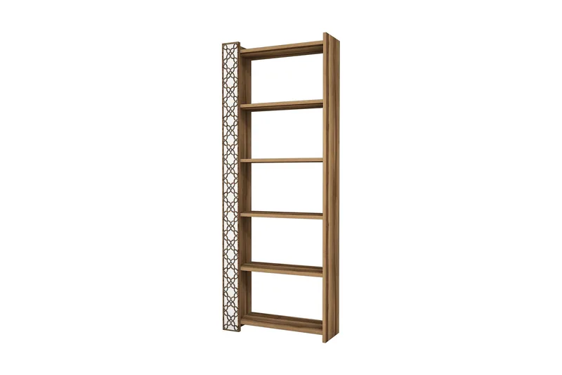 Hovdane Bokhylla 64 cm, Brun/Vit