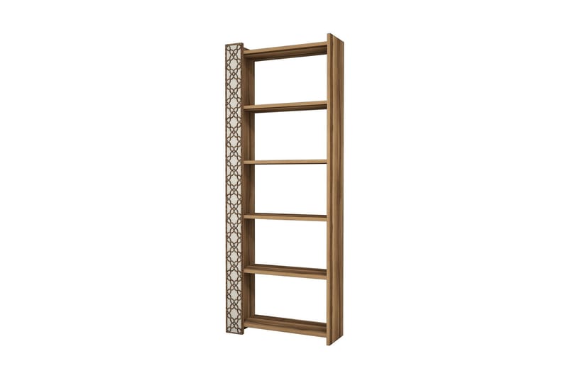 Hovdane Bokhylla 64 cm - Brun/Vit - Förvaring - Hyllor - Bokhylla