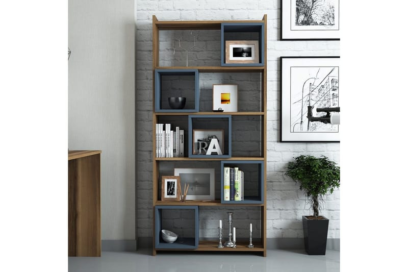 Hovdane Bokhylla 80 cm - Brun - Förvaring - Hyllor - Bokhylla