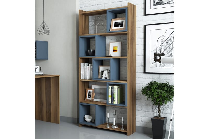 Hovdane Bokhylla 80 cm - Brun - Förvaring - Hyllor - Bokhylla