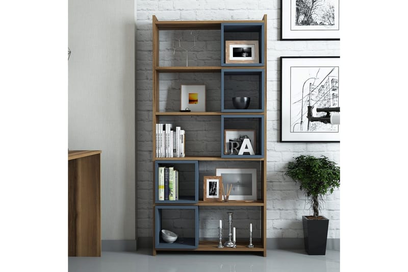 Hovdane Bokhylla 80 cm - Brun - Förvaring - Hyllor - Bokhylla