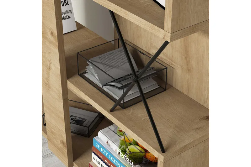 Hovdane Bokhylla 90 cm - Brun - Förvaring - Hyllor - Bokhylla