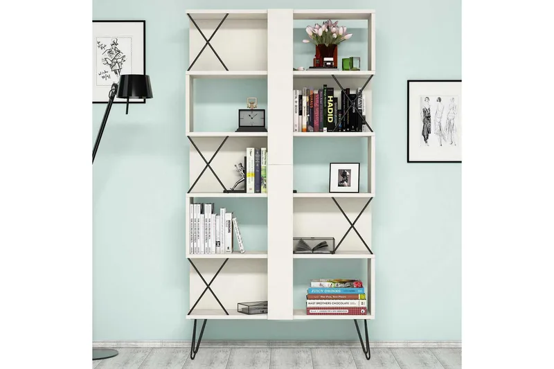 Hovdane Bokhylla 90 cm - Brun - Förvaring - Hyllor - Bokhylla