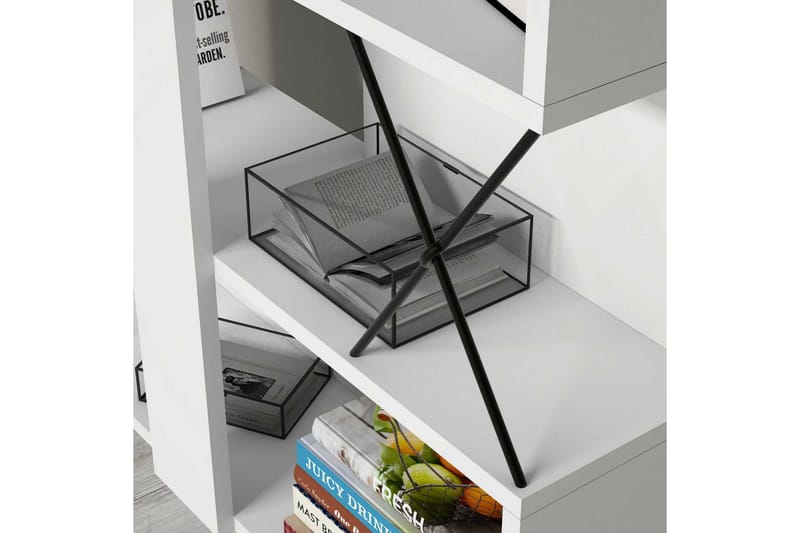 Hovdane Bokhylla 90 cm - Vit - Förvaring - Hyllor - Bokhylla