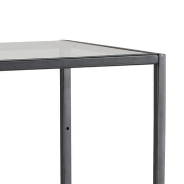 Ikaria Bokhylla 35 cm med 4 Hyllplan i Glas och Metall - Svart - Förvaring - Hyllor - Bokhylla