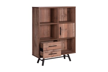 Illari Bokhylla 97 cm i Valnöt - Brun - Förvaring - Hyllor - Bokhylla