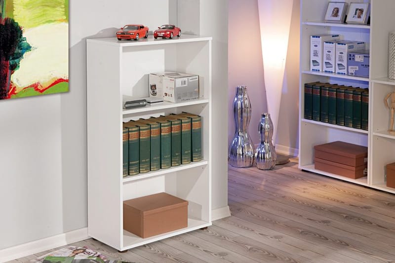 Imhilde Bokhylla 60x110 cm - Vit - Förvaring - Hyllor - Bokhylla