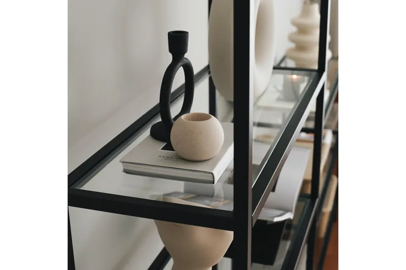 Jorrel Bokhylla 165x80 cm - Svart - Förvaring - Hyllor - Bokhylla