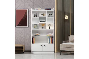 Kashiwa Bokhylla 90x30 cm Vit - Hanah Home - Förvaring - Hyllor - Bokhylla