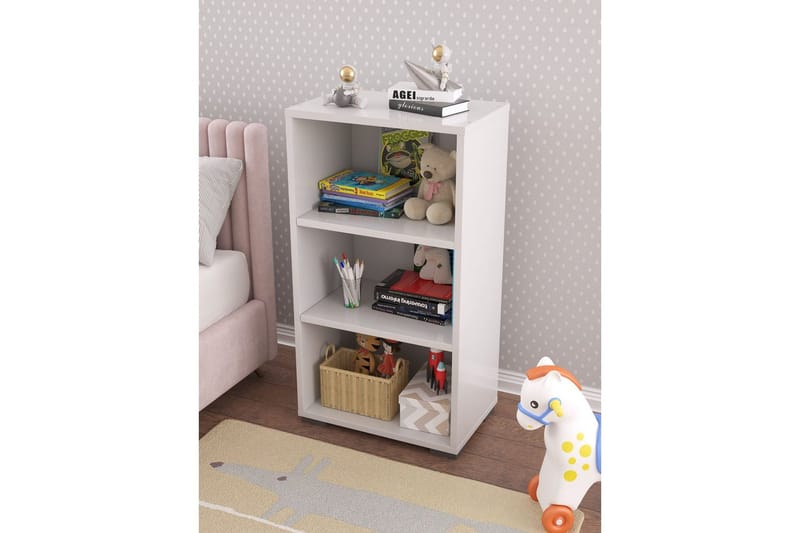 Bokhylla Katsuyuki Vit - Vit - Förvaring - Hyllor - Bokhylla