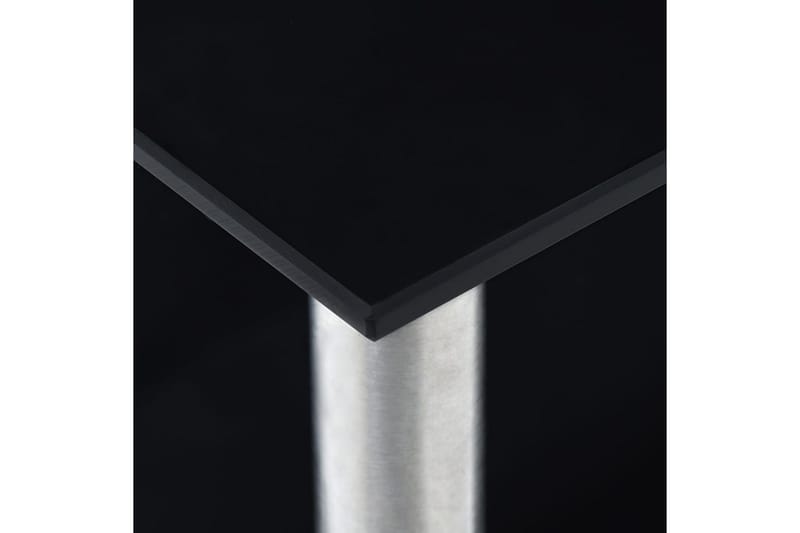 Kökshylla svart 45x16x26 cm härdat glas - Svart - Förvaring - Hyllor - Bokhylla