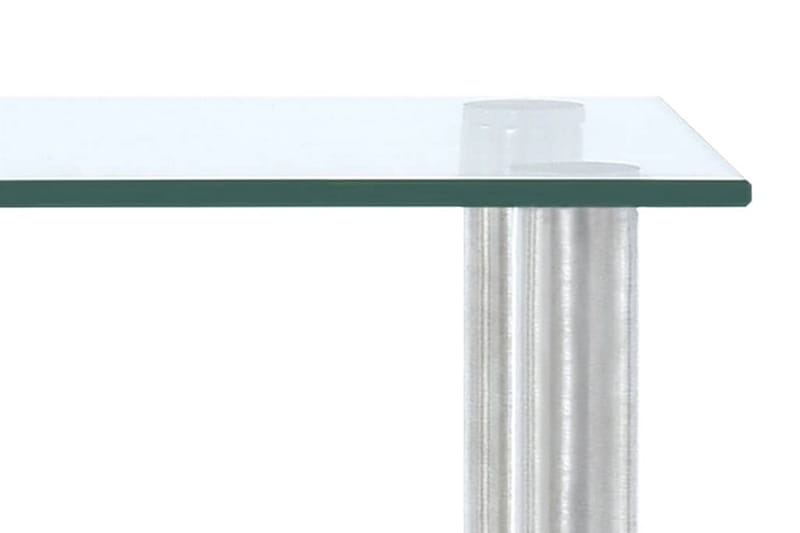 Kökshylla transparent 45x16x26 cm härdat glas - Transparent - Bokhylla