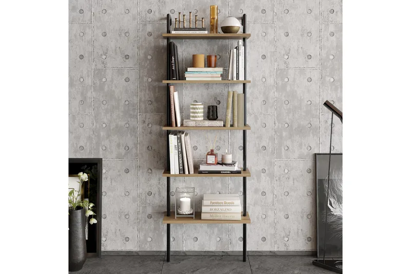 Konsterud Bokhylla - Brun - Förvaring - Hyllor - Steghylla & trapphylla