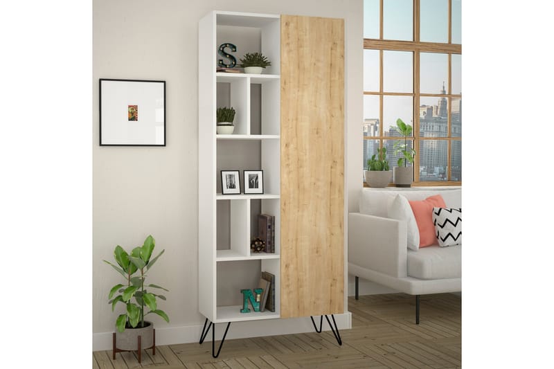 KRAGOM Bokhylla Vit - Vit/Brun - Förvaring - Hyllor - Bokhylla