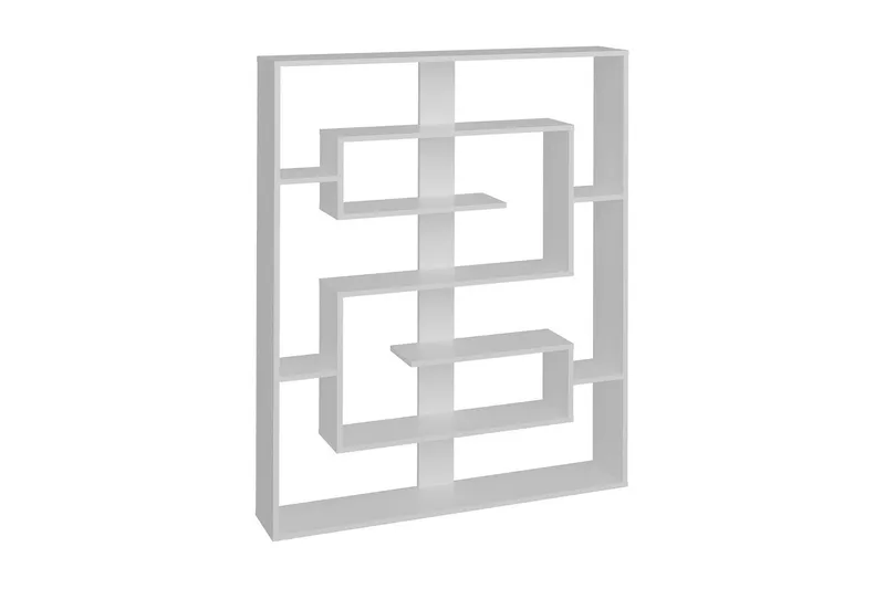 Kussmann Bokhylla 120 cm, Vit