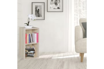 Langriville Bokhylla i Ek - Beige - Förvaring - Hyllor - Bokhylla