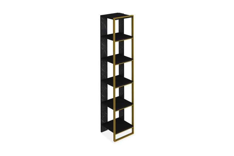 LANGSTRAAT Bokhylla 32 cm Guld/Svart - Förvaring - Hyllor - Bokhylla
