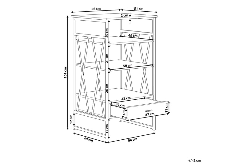 Lanthorn Hylla - Brun - Förvaring - Hyllor - Bokhylla