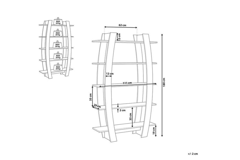 Lemelsjö Hylla - Svart - Förvaring - Hyllor - Bokhylla