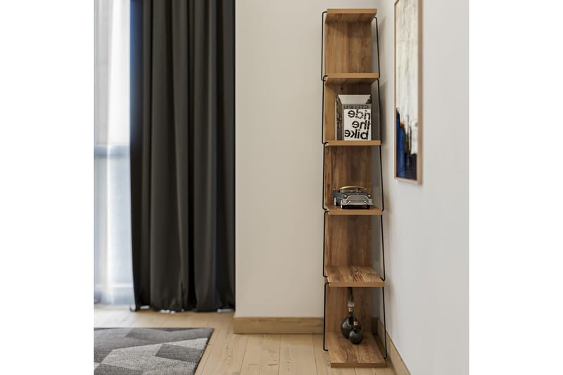 LJUSFORS 150x50 cm Natur/Svart - Förvaring - Hyllor - Bokhylla