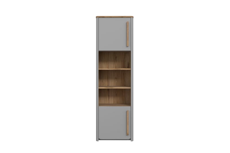 MAGURELE Skrivbord 120 cm Grå/Brun - Förvaring - Hyllor - Bokhylla