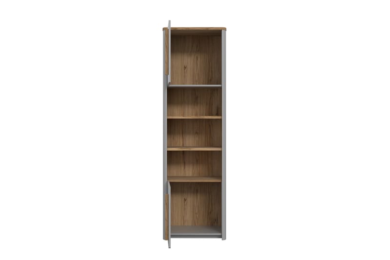 MAGURELE Skrivbord 120 cm Grå/Brun - Förvaring - Hyllor - Bokhylla