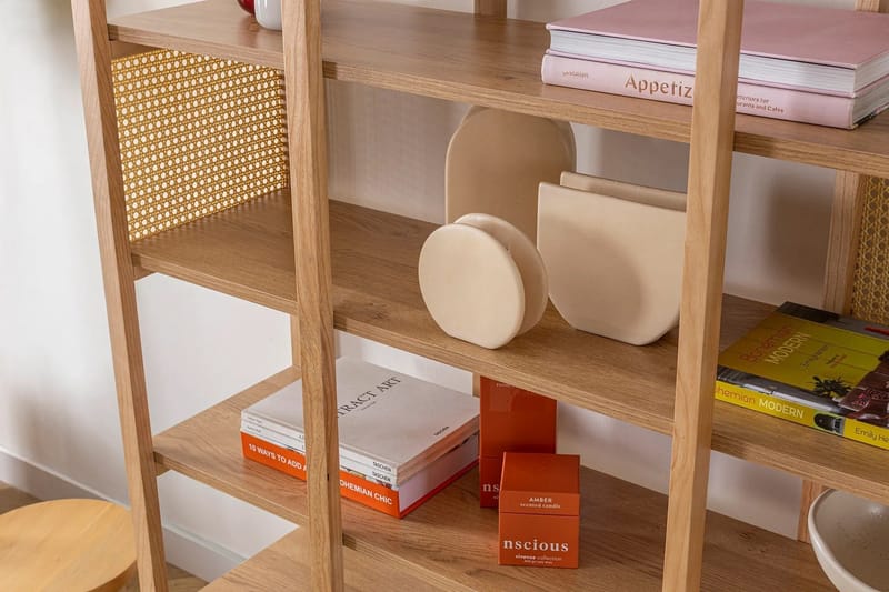 Makwana Bokhylla 120 cm - Natural - Förvaring - Hyllor - Bokhylla