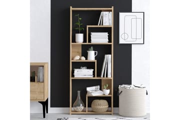 Megg Bokhylla 60x15 cm Brun - Hanah Home - Förvaring - Hyllor - Bokhylla
