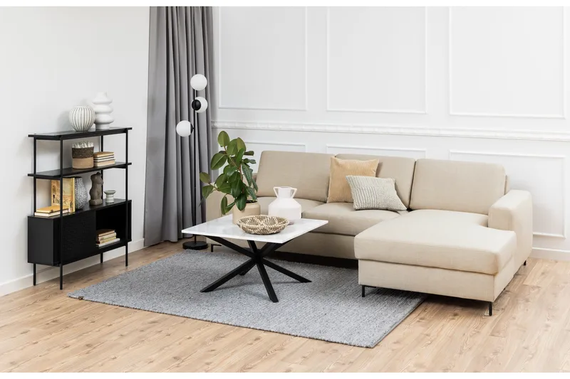 Mehoopany Bokhylla 113,8 cm - Svart - Förvaring - Hyllor - Bokhylla