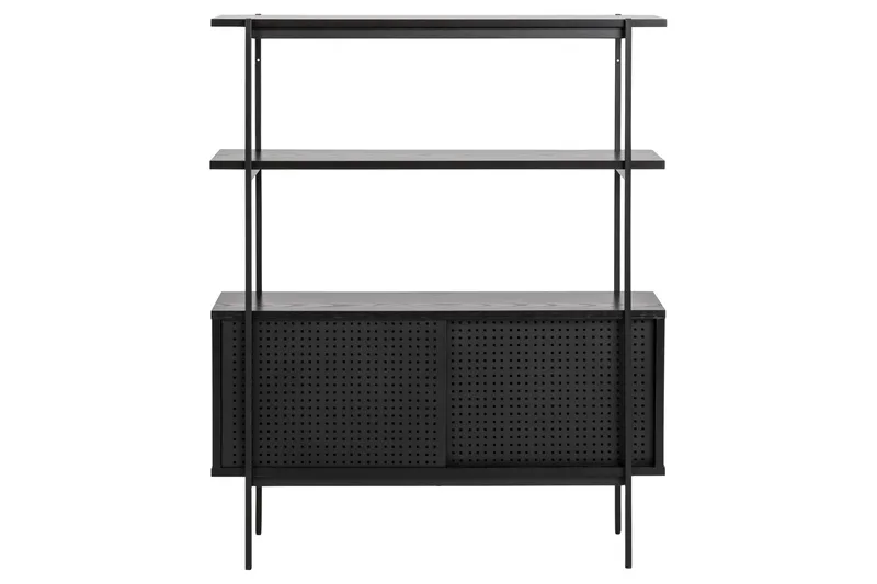 Mehoopany Bokhylla 113,8 cm - Svart - Förvaring - Hyllor - Bokhylla