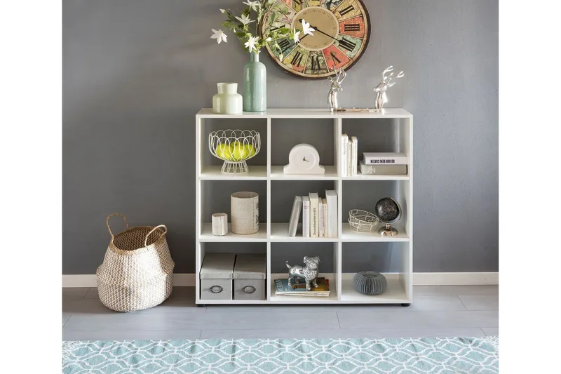 Milahn Bokhylla 108x29 cm - Vit - Förvaring - Hyllor - Bokhylla