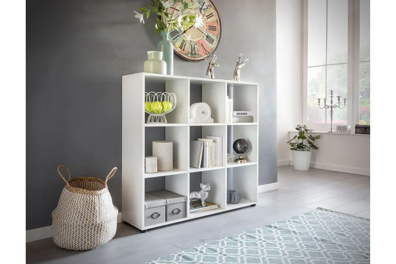 Milahn Bokhylla 108x29 cm - Vit - Förvaring - Hyllor - Bokhylla