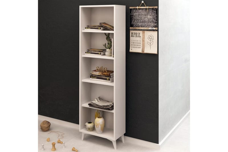 Mod Design Bokhylla Smal - Vit - Förvaring - Hyllor - Bokhylla