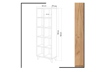 Mod Design Bokhylla - Vit/Trä - Förvaring - Hyllor - Bokhylla