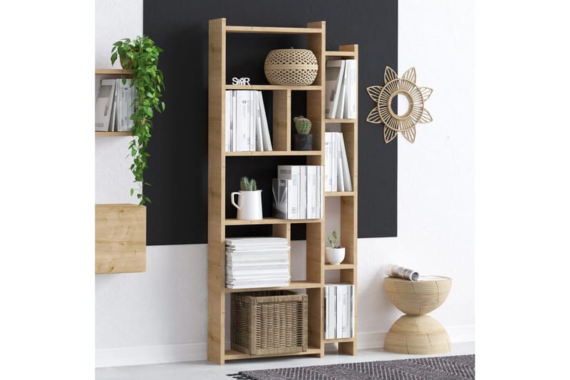 Momo Bokhylla 65x15 cm Brun - Hanah Home - Förvaring - Hyllor - Bokhylla