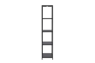 Montevideo Svart Bokhylla 70 cm i Metall - Svart - Förvaring - Hyllor - Bokhylla
