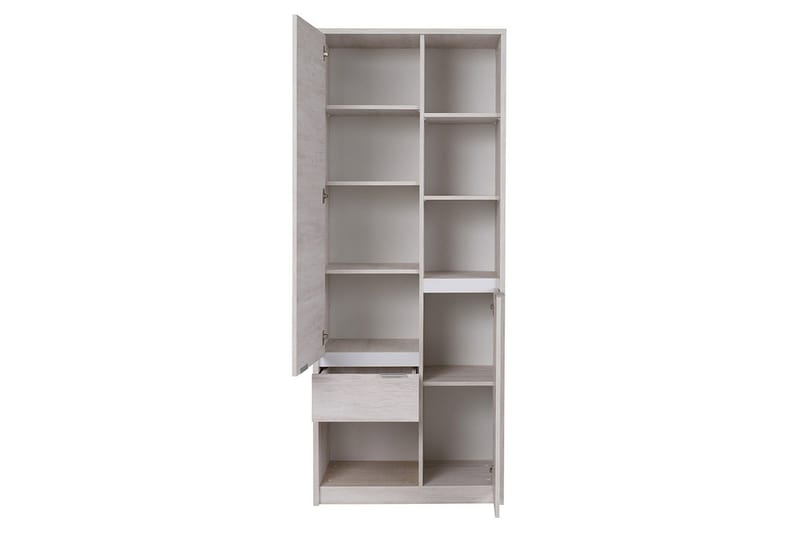 Najera Bokhylla 80 cm - Svart/Trä - Förvaring - Hyllor - Bokhylla