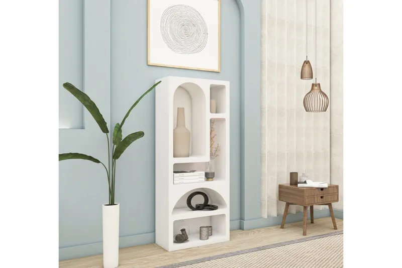Najrana Bokhylla 60 cm - Vit - Förvaring - Hyllor - Bokhylla
