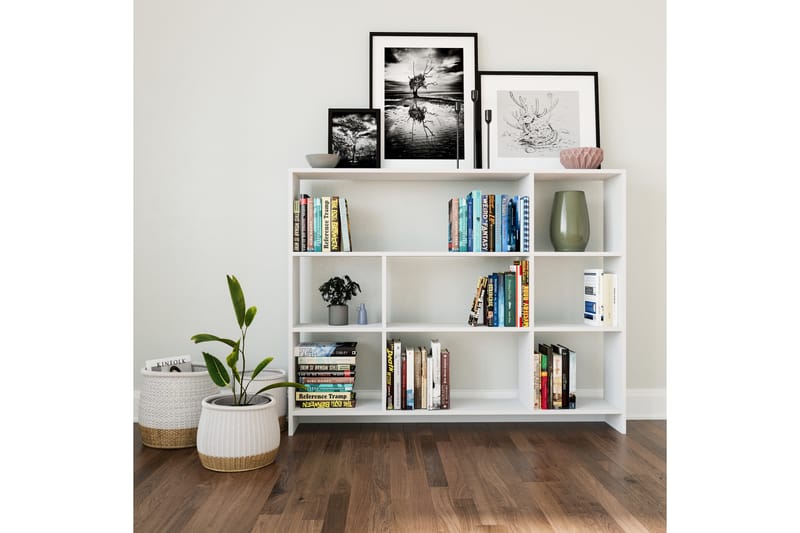 NESPOLA Bokhylla 152x25 cm Vit - Förvaring - Hyllor - Bokhylla