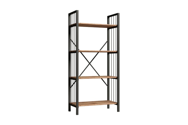 OBURUS Bokhylla 60x150 cm Svart - Förvaring - Hyllor - Bokhylla