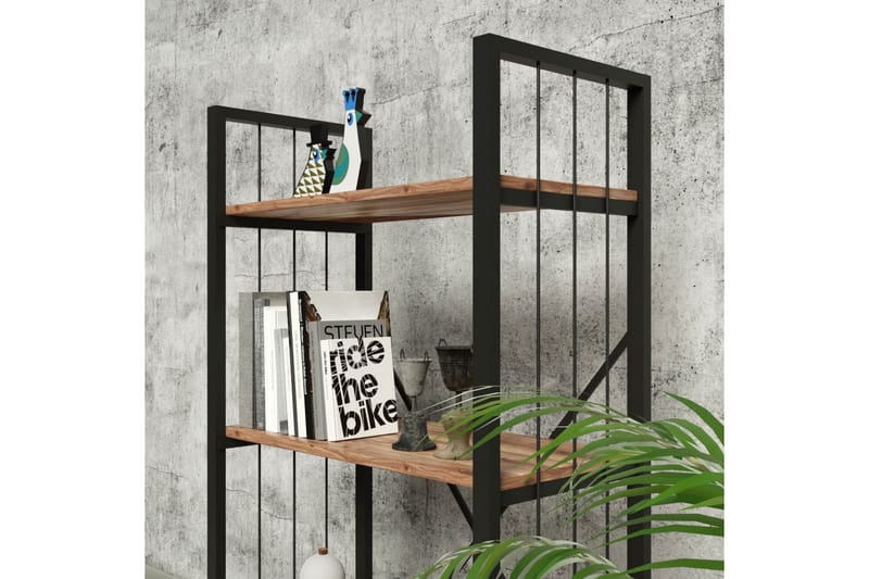 OBURUS Bokhylla 60x150 cm Svart - Förvaring - Hyllor - Bokhylla