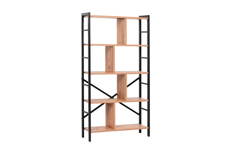 OBURUS Bokhylla 78x150 cm Brun - Förvaring - Hyllor - Bokhylla